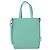 Autre Marque Tiffany&Co. Mini Borsa a Mano in Pelle 2in1 Blu Turchese Argento Auth 139063 - vista 2