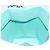 Autre Marque Tiffany&Co. Mini Borsa a Mano in Pelle 2in1 Blu Turchese Argento Auth 139063 - vista 21