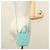 Autre Marque Tiffany&Co. Mini Borsa a Mano in Pelle 2in1 Blu Turchese Argento Auth 139063 - vista 23
