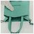 Autre Marque Tiffany&Co. Mini Borsa a Mano in Pelle 2in1 Blu Turchese Argento Auth 139063 - vista 7