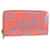 LOUIS VUITTON Sweet Monogram Zippy Wallet Long Wallet Orange M90124 Auth 138929V Cloth  ref.2465103