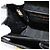 Borsa a mano Gancini in smalto 2 in 1 nera e oro Auth 138879 di Salvatore Ferragamo - vista 21
