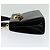 Borsa a mano Gancini in smalto 2 in 1 nera e oro Auth 138879 di Salvatore Ferragamo - vista 3