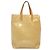 LOUIS VUITTON Borsa a Mano Monogram Vernis Reade MM Beige M91141 LV Auth 139916 - vista 2