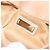 Borsa a spalla in pelle beige e oro con borchie Jimmy Choo Auth BA5032 D'oro - vista 18