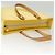 LOUIS VUITTON Bolsa Tote Columbus Monogram Vernis Amarelo Limão M91047 Auth ep10370 Dourado - vista 9