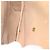 Gucci Borsa Sherry Line GG Supreme Web in PVC beige e oro 156 01 030 Auth BA4458 D'oro - vista 19
