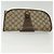 Gucci Borsa Sherry Line GG Supreme Web in PVC beige e oro 156 01 030 Auth BA4458 D'oro - vista 7