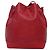 LOUIS VUITTON Borsa a Spalla Epi Noe Rossa M44007 LV Auth 136984 Rosso - vista 2