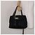 Borsa Tote Vala in Nylon Nero e Oro Salvatore Ferragamo Auth hk2909 D'oro - vista 23