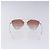 Gafas de sol PRADA de metal dorado Auth sw1398 - vista 3