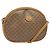 Gucci Borsa a spalla Micro GG Supreme in PVC Beige Oro Auth BA5021 D'oro