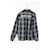 Moncler Camicia in cotone grigia Grigio  - vista 4
