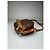 Céline Vintage Celine Triomphe Leder Monogramm Tasche braun - Ansicht 6