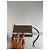 Vintage Furla Leder Clutch grau Braun - Ansicht 9