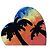 Saint Laurent, SS16 Surf brooche with palm print - view 3