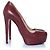 Prada, rote Plateauschuhe - Ansicht 5