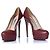 Prada, rote Plateauschuhe - Ansicht 6