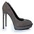 Saint Laurent, graue Wildleder-Pumps Janis - Ansicht 5