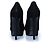 Saint Laurent, décolleté Janis in suede nero - vista 5