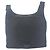 Bolsa de ombro em nylon tessuto com logo triangular Prada Preto