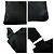 Borsa a tracolla in nylon tessuto con logo triangolare Prada Nero - vista 4