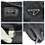 Borsa a tracolla in nylon tessuto con logo triangolare Prada Nero - vista 6