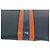 Clutch de couro crocodilo Saffiano com logo Prada Azul - vista 7