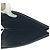 Clutch de couro crocodilo Saffiano com logo Prada Azul - vista 9