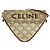 Céline Borsa a Spalla Triangolo PVC Triomphe di Celine Marrone Beige