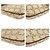 Céline Borsa a Spalla Triangolo PVC Triomphe di Celine Marrone Beige - vista 3