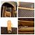 Céline Celine Vintage Macadam Schultertasche Braun - Ansicht 6