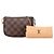 Mini Pochette Accessori Damier Louis Vuitton Marrone - vista 9