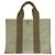 Hermès Bora Bora PM Canvas Tote Bag Braun Beige
