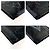 Clutch in pelle Balenciaga nera multicolore Nero - vista 3