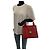 Céline Borsa a mano in pelle Celine Carrozza a cavallo Rosso - vista 7