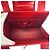 Céline Borsa a mano in pelle Celine Carrozza a cavallo Rosso - vista 9