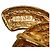 Timeless Chanel Coco Mark Matelassé Kettengürtel Golden Metallisch - Ansicht 5