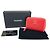 Billetera compacta de piel de cordero matelassé Chanel Roja - vista 7