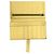 Portafoglio lungo giallo Hermès con hardware argentato - vista 8