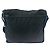 Bolsa mensageiro em nylon tessuto com logo triangular Prada Preto - vista 2