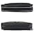 Clutch de couro com logo triangular Prada Preto - vista 10