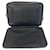 Clutch de couro com logo triangular Prada Preto - vista 9
