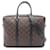 Louis Vuitton Monogram Macassar Briefcase Brown Cloth  ref.2467262