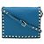 Valentino Garavani Borsa a Spalla Valentino in Pelle Rockstud 2WAY Blu