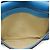 Valentino Garavani Borsa a Spalla Valentino in Pelle Rockstud 2WAY Blu - vista 7