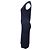 Lanvin Strick-Midi-Kleid aus Marineblauer Wolle - Ansicht 2