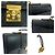 Serviette en cuir vintage Sunburst de Versace Noir - vue 5