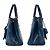 Sac à main 2 en 1 en cuir Saffiano Prada Bleu - vue 7