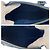 Sac à main 2 en 1 en cuir Saffiano Prada Bleu - vue 9